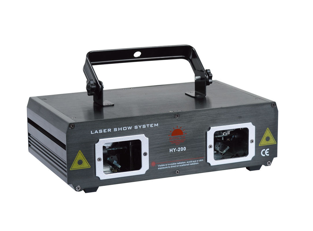 100-240v 3d Yarı İletken RGB Animasyon Lazer Projektör Dört Çekim