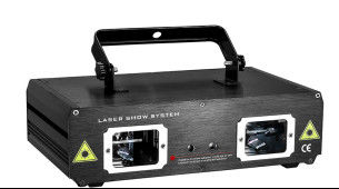 Çift Kafa 2 Göz RGB Animasyon Lazer Projektör İç Mekan