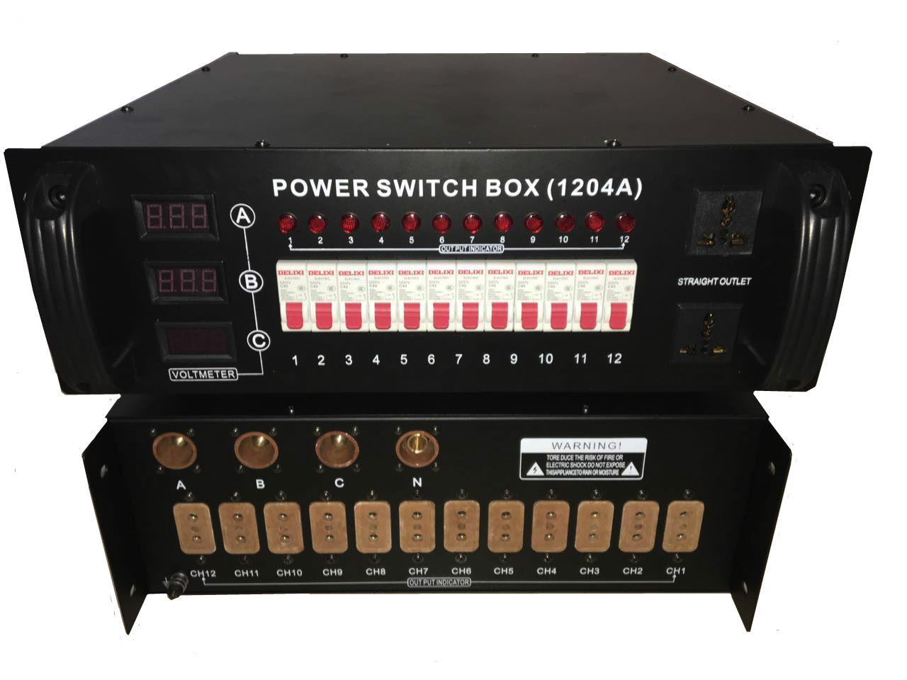 DMX Power Switch Box