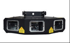 3 Kafa 50w RGB Animasyon Lazer Projektör DMX-512 Sinyal Kontrolü